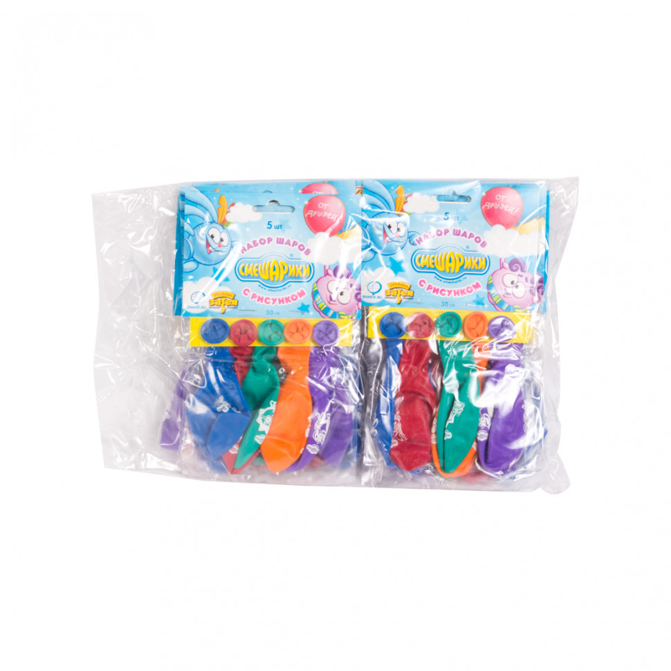 Воздушные шарики 1111-0221 (5 шт. в пакете)