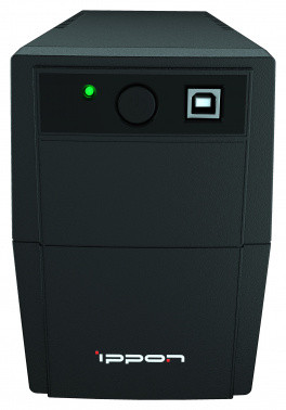ИБП Ippon Back Basic 1050S Euro, 1050VA, 600Вт, AVR 162-275В, 3хEURO, управление по USB, без комлекта кабелей