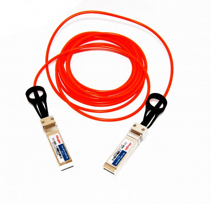 Кабель оптический Ruijie XG-SFP-AOC1M 10GBASE SFP+ Optical Stack Cable (included both side transceivers) , 1 Meter