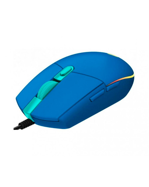 Мышь компьютерная  Mouse wired LOGITECH G102 LIGHTSYNC, BLUE