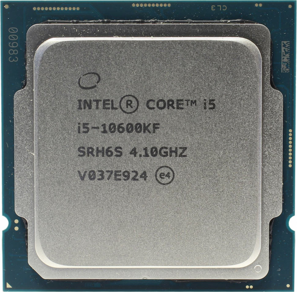 CPU Intel Core i5-10600KF 4,1GHz (4,8GHz) 12Mb 6/12 Core Comet Lake 95W FCLGA1200 Tray