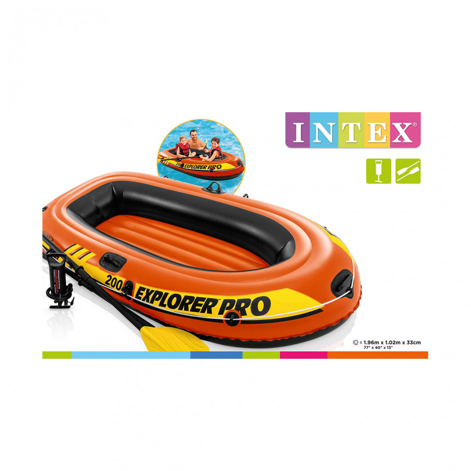 Лодка надувная Intex 58357NP