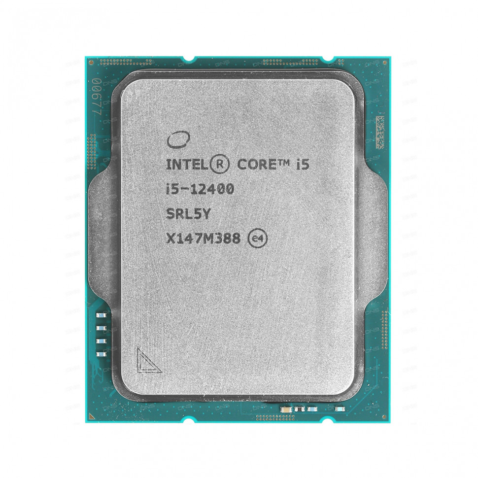 Процессор, Intel, i5-12400 LGA1700, оем, 18M, 2.50 GHz
