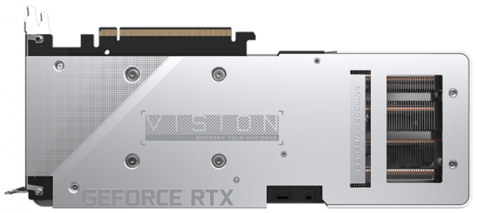 Видеокарта GIGABYTE RTX 3060 Ti 8Gb VISION OC (GV-N306TVISION OC-8GD rev. 2.0)