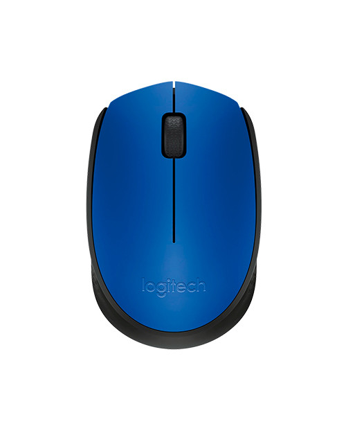 Мышь компьютерная  Mouse wireless LOGITECH m170 blue
