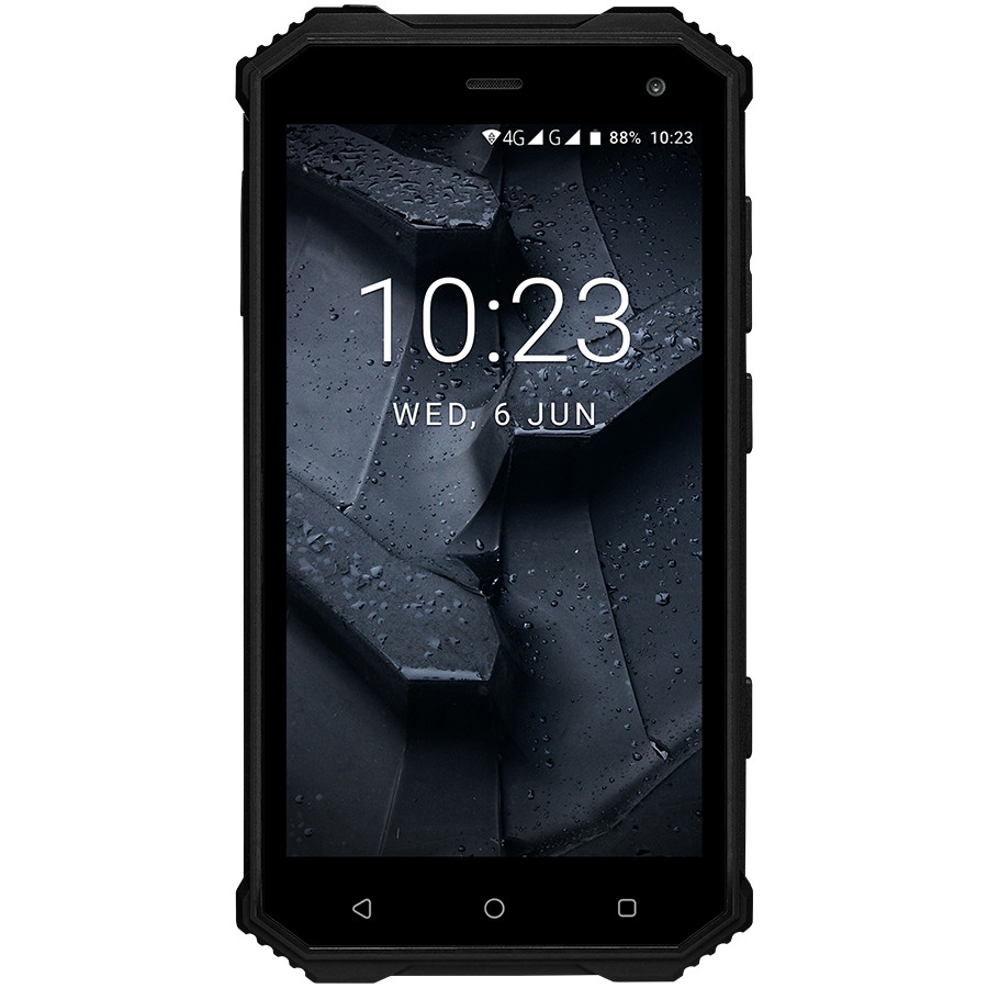 Prestigio, Muze G7 LTE, PSP7550DUO, IP68 water- dust- shockproof, Dual SIM, 5.0", HD (1280*720), IPS, Android 7.0 Nougat, Quad-Core 1.25GHz, 2GB RAM+16Gb eMMC, 2.0MP front+13.0MP AF rear camera with flash light, 4000 mAh battery, Black