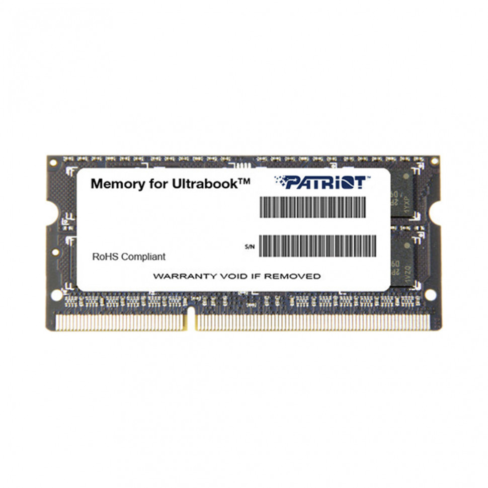 Модуль памяти для ноутбука Patriot SL PSD38G1600L2S DDR3L 8GB