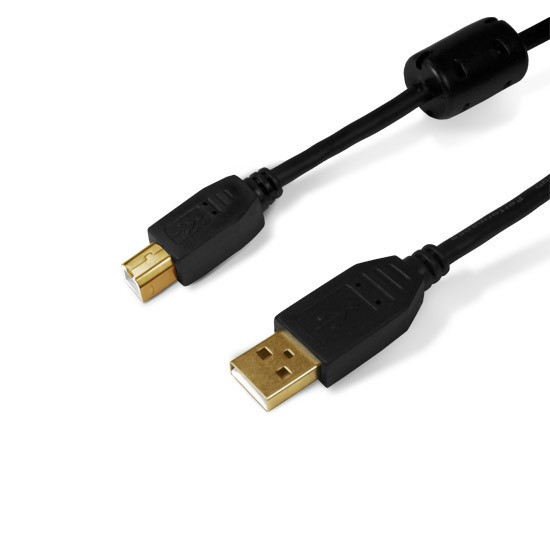 Интерфейсный кабель A-B SHIP SH7013-5B Hi-Speed USB 2.0 30В